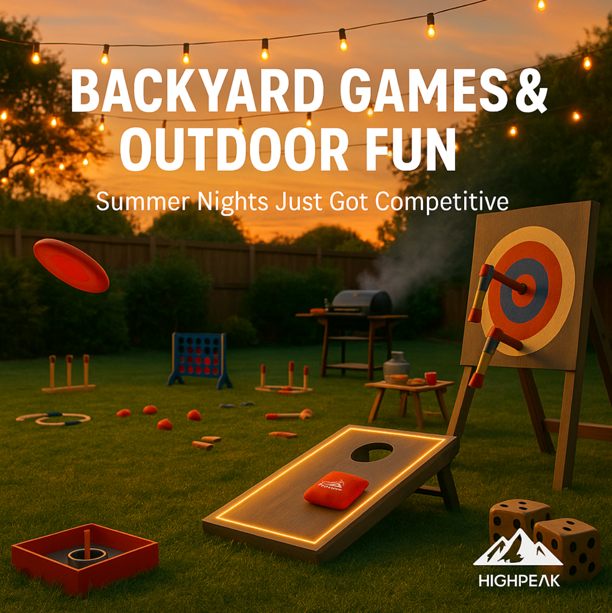 Backyard Games & Outdoor Fun Logo