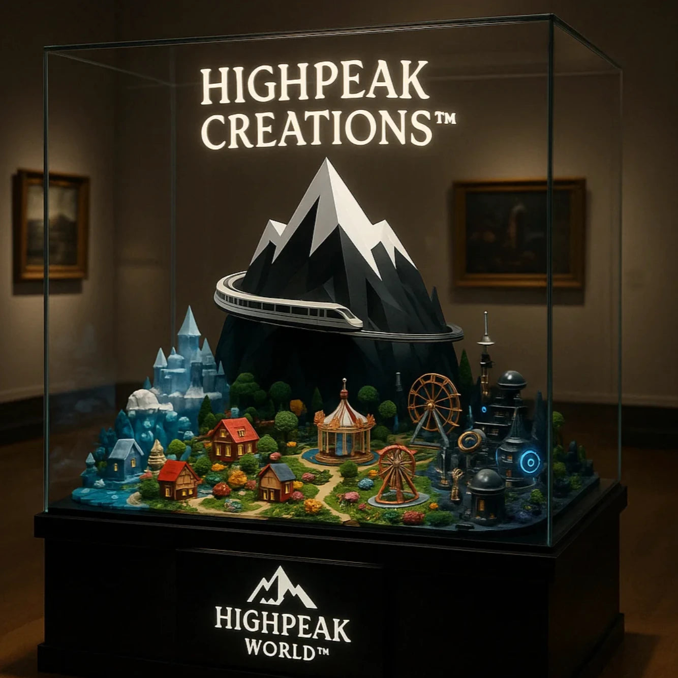 HighPeak Creations™ Logo