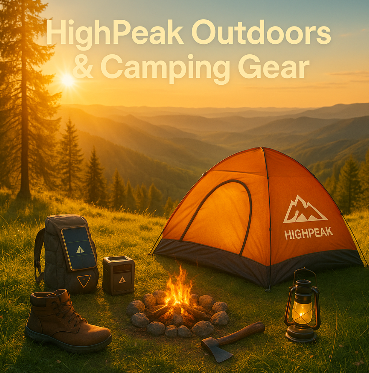 HighPeak Outdoors & Camping Gear Logo