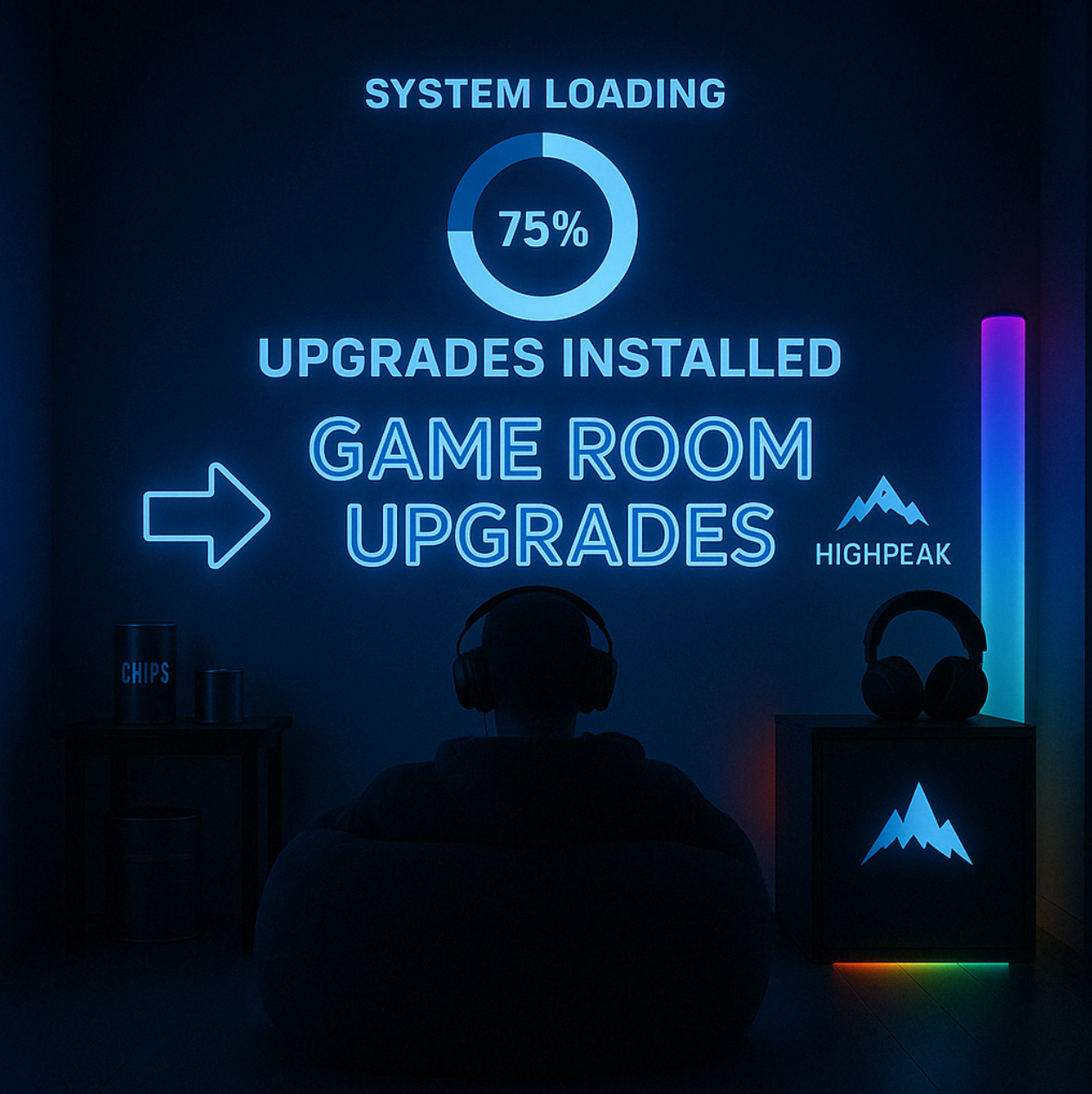 Game Room Upgrades by HighPeak