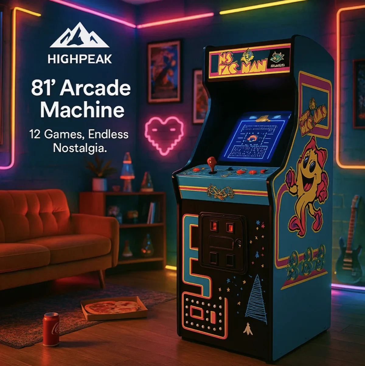 81’ Deluxe Arcade Machine