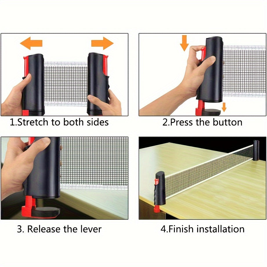 HighPeak PingPro™ set shown installed step by step
