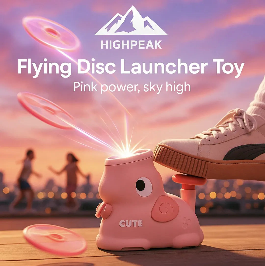 Flying Disc Launcher Toy