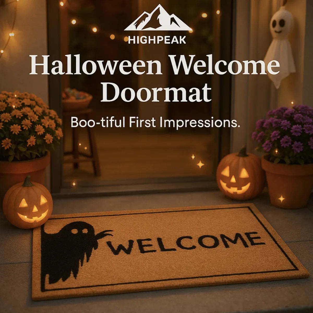 Halloween Welcome Doormat