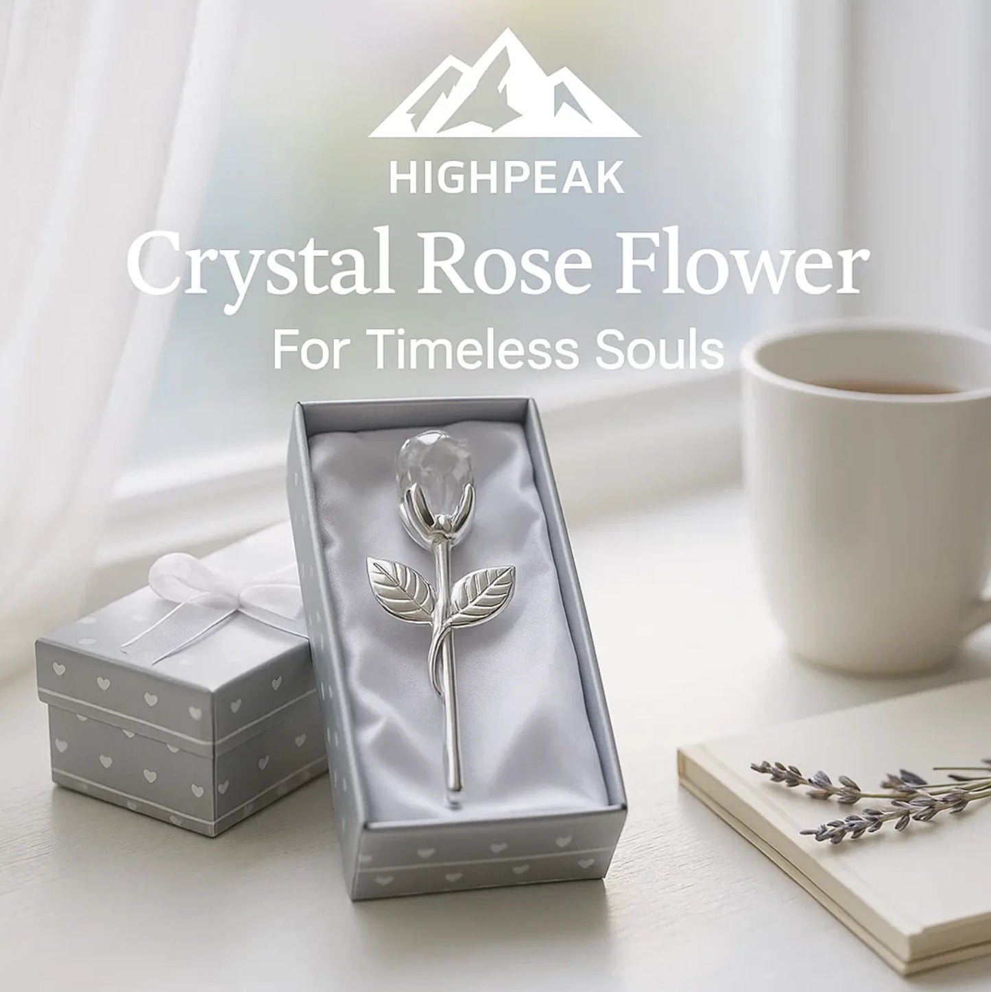 Crystal Rose Flower