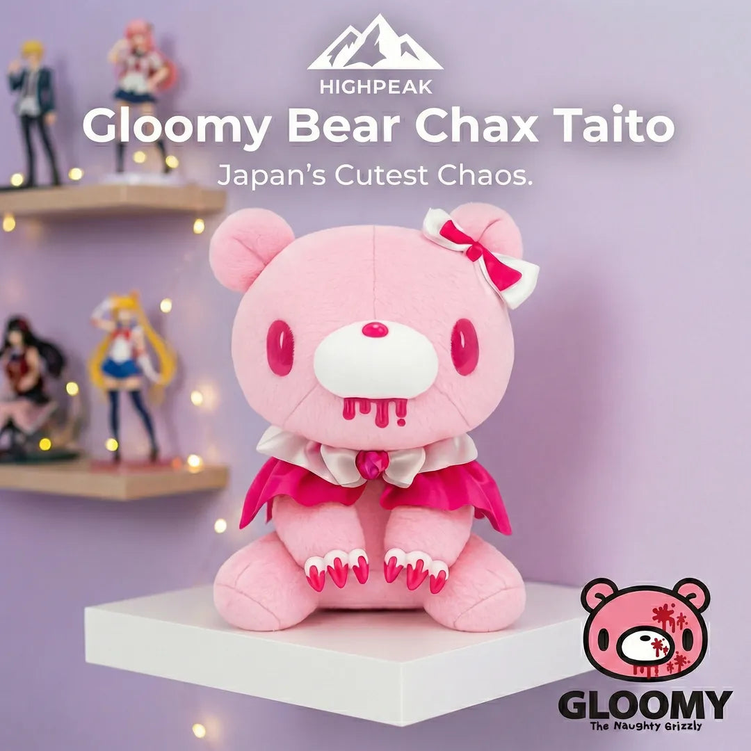 HighPeak Gloomy Bear Chax Taito Magical Pink Plush Japan Import