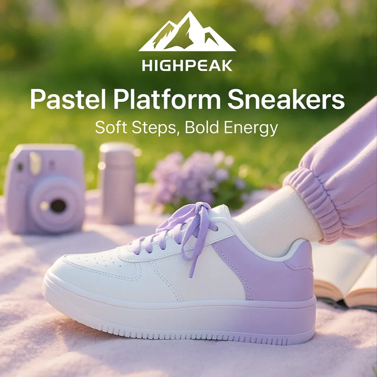 Pastel Platform Sneakers