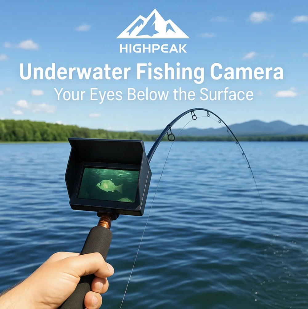 fish eyes rod and reel camera Underwater Fishing BOX HOOK - Fisherman's hook holder 30 meters br Light Reels model:BG1500