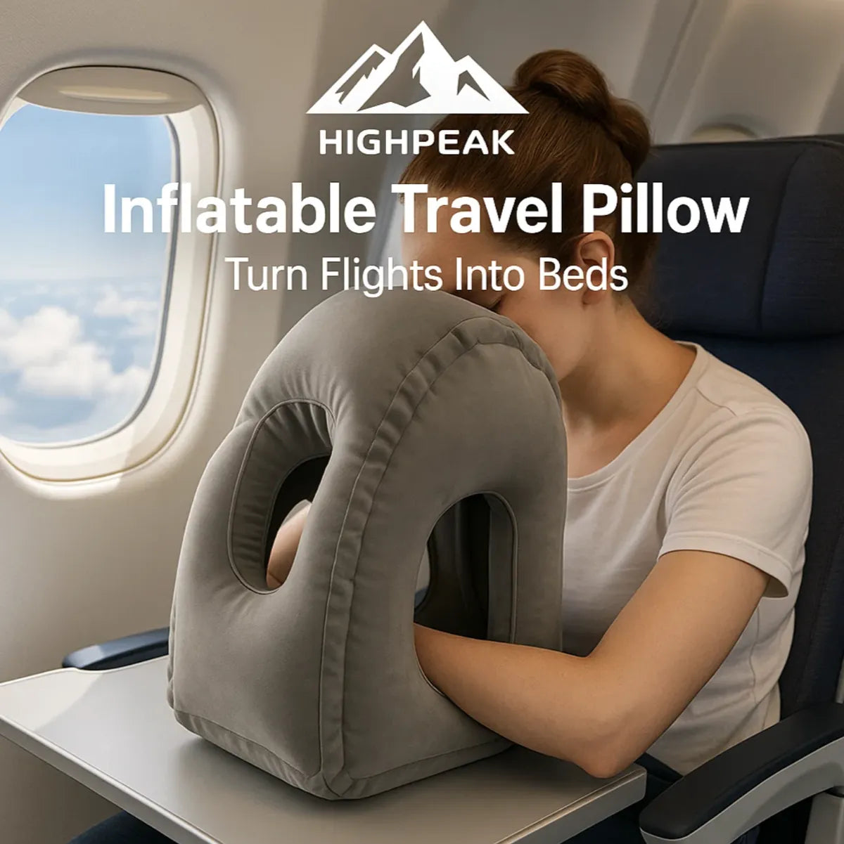 Inflatable Travel Pillow