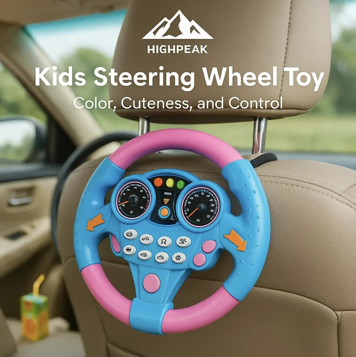 Kids Steering Wheel Toy