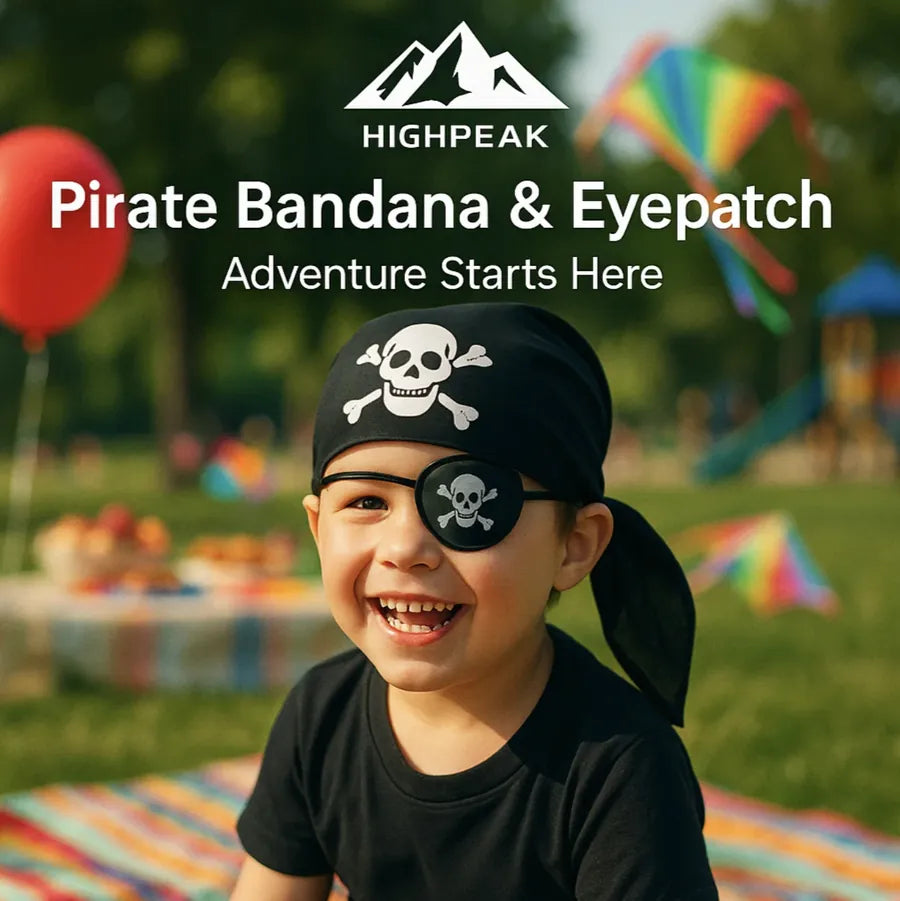 Pirate Hat & Eyepatch Costume