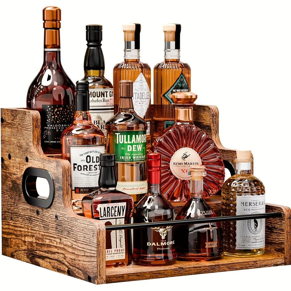 Liquor Bottle Display Shelf