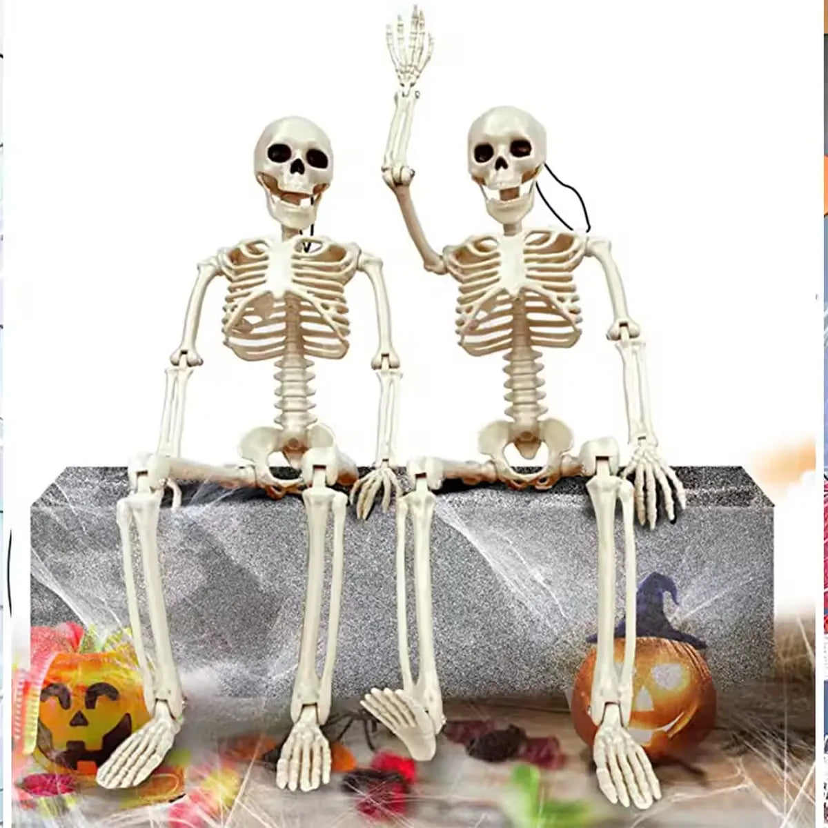 Climbing Skeleton Halloween Decor