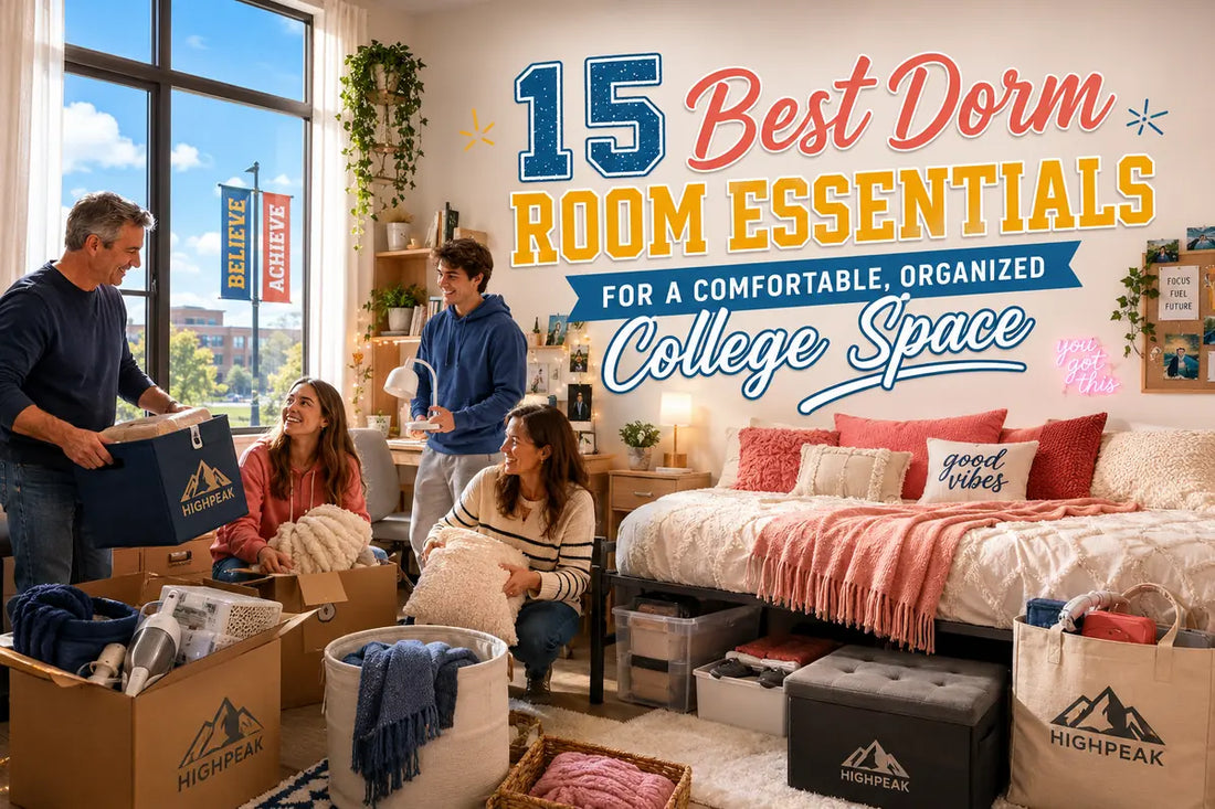 15 Best Dorm Room Essentials for a Comfortable, Organized College Space