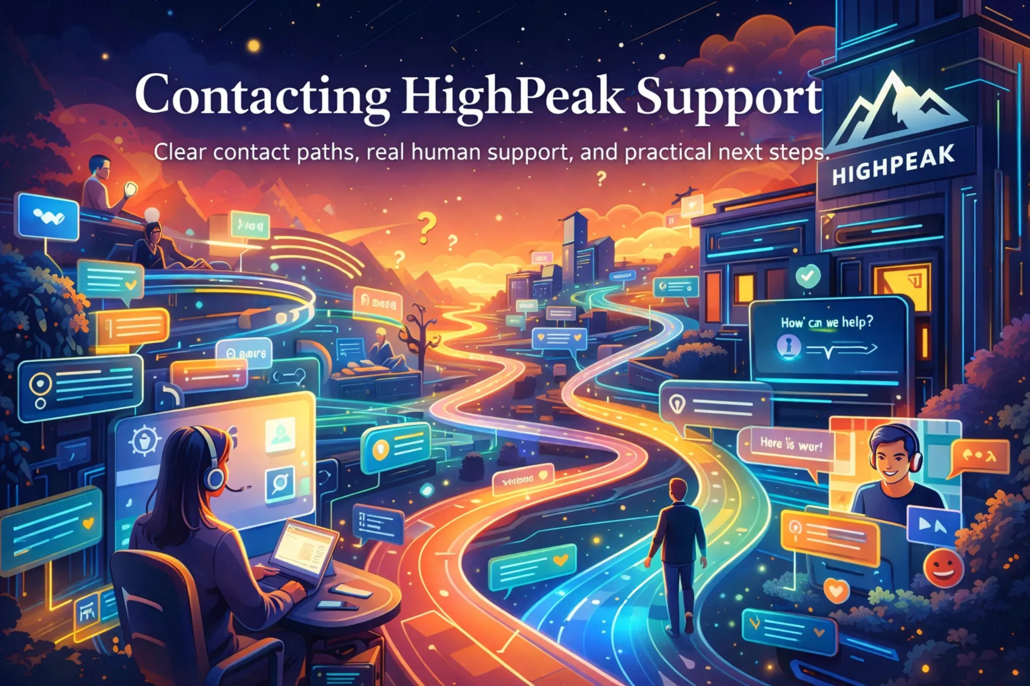 Contacting HighPeak Support: What to Expect