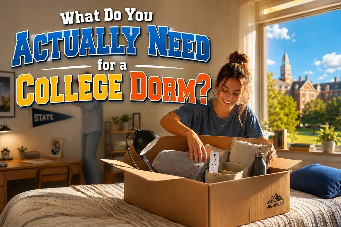 What Do You Actually Need for a College Dorm?