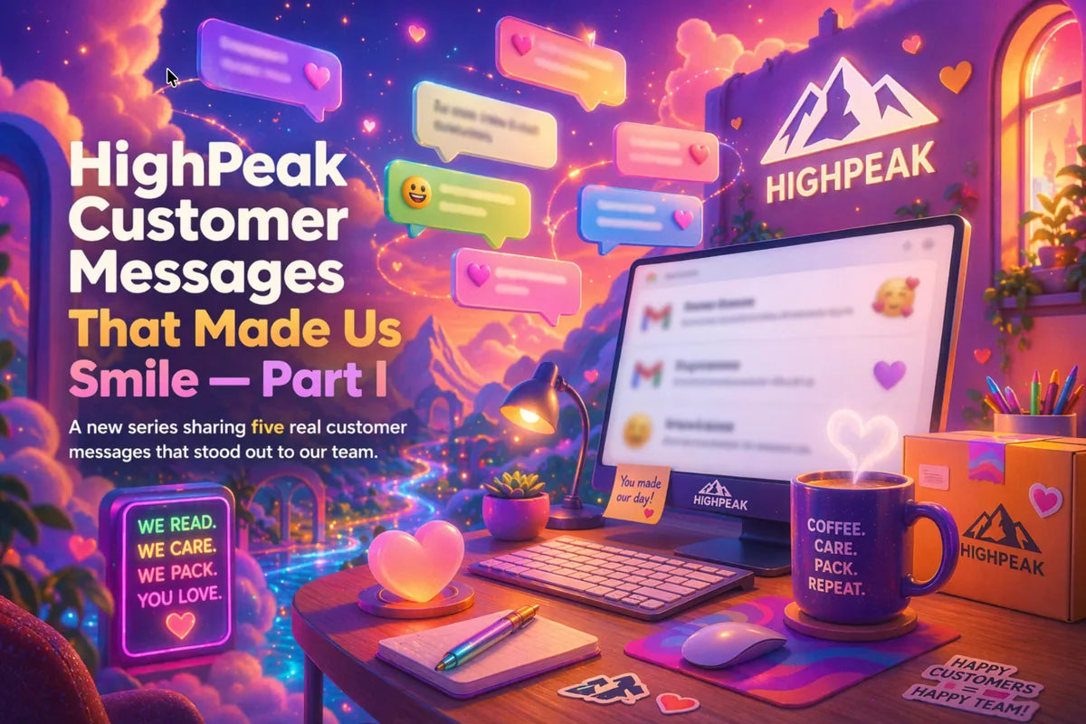 HighPeak Customer Messages That Made Us Smile | Part I