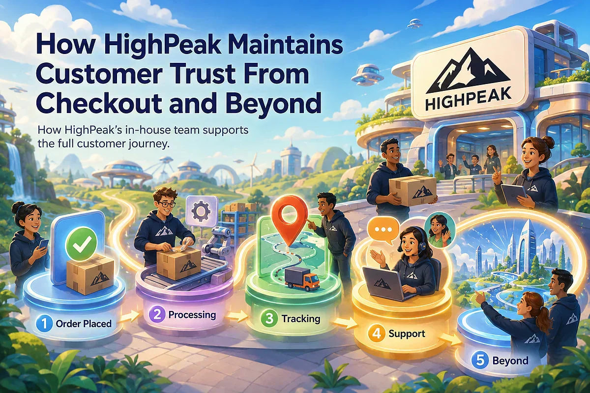 How HighPeak Maintains Customer Trust From Checkout and Beyond