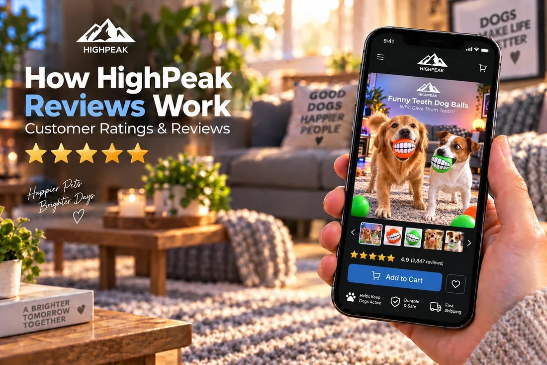 How HighPeak Reviews Work | Customer Ratings & Reviews
