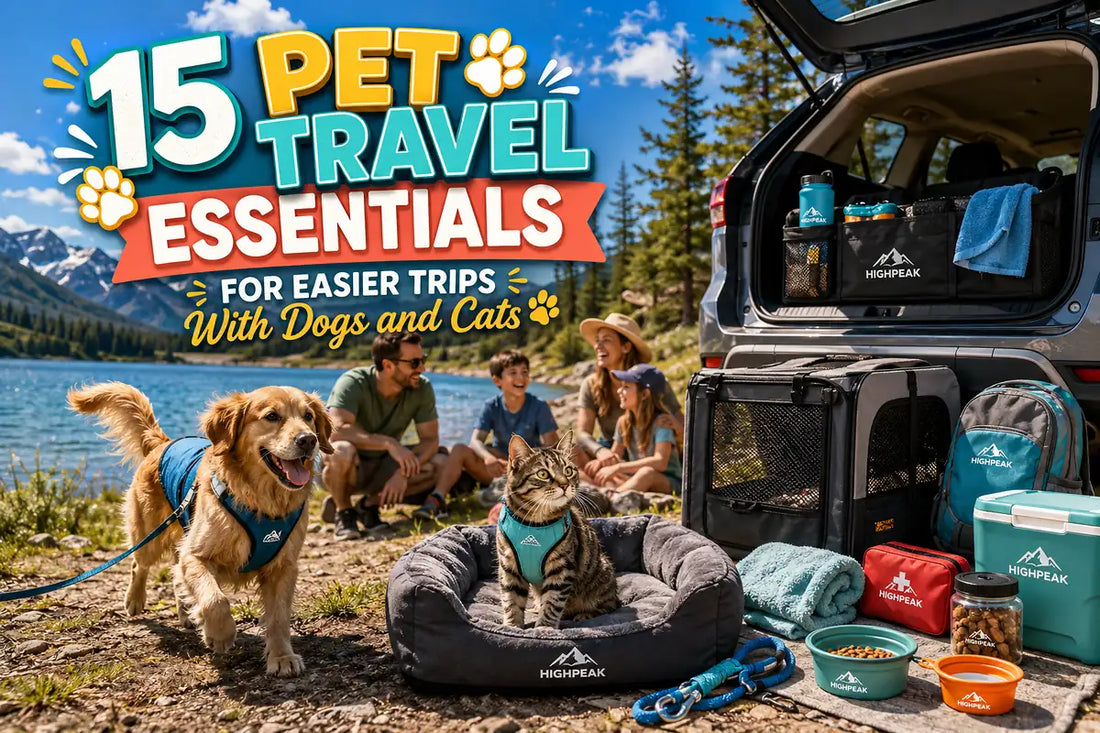 15 Pet Travel Essentials for Easier Trips With Dogs and Cats
