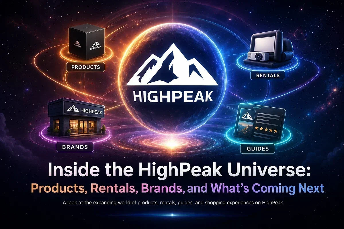 Inside the HighPeak Universe: Products, Rentals, Brands, and What’s Coming Next