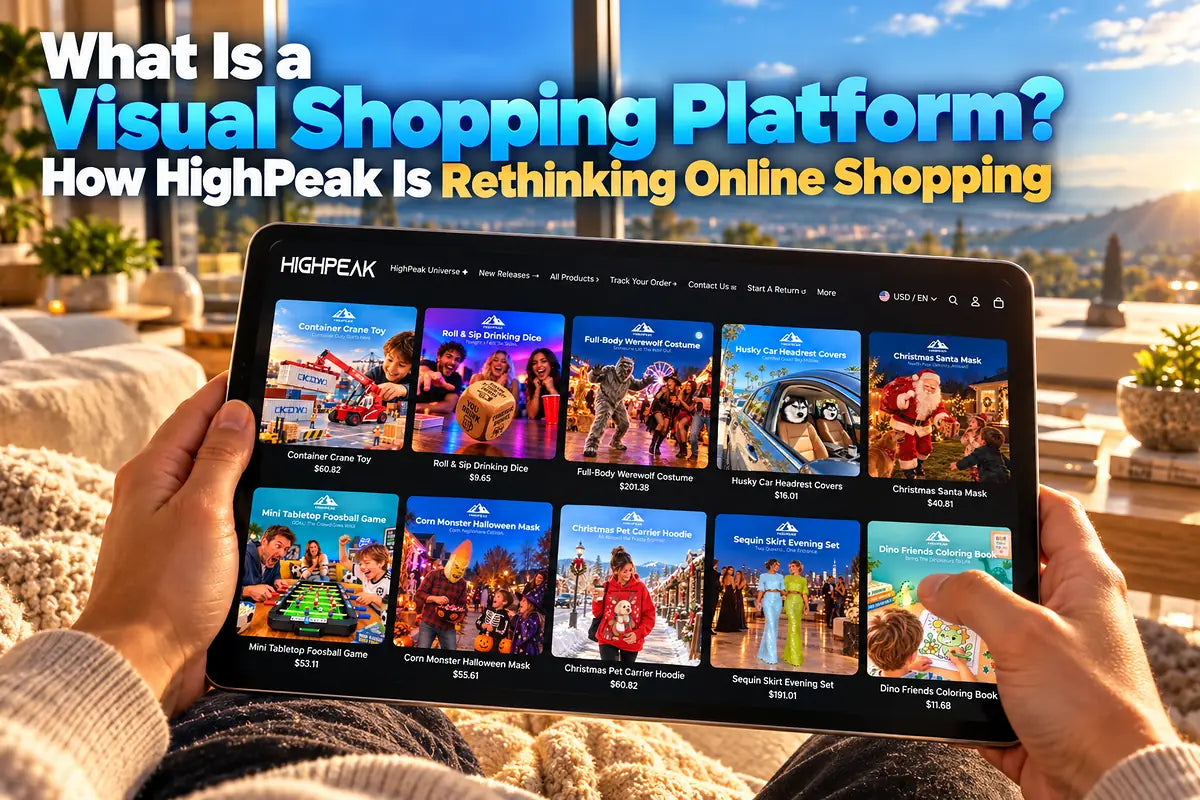 What Is a Visual Shopping Platform? How HighPeak Is Rethinking Online Shopping