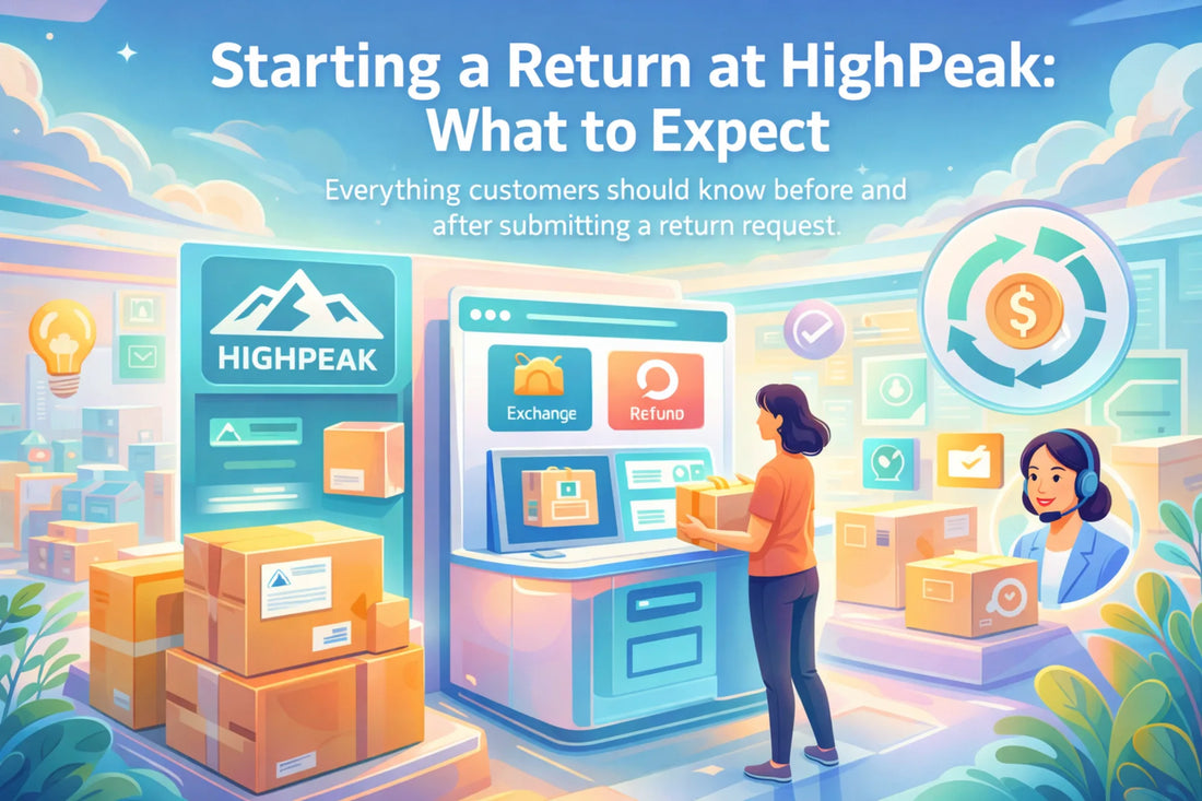 Starting a Return at HighPeak: What to Expect