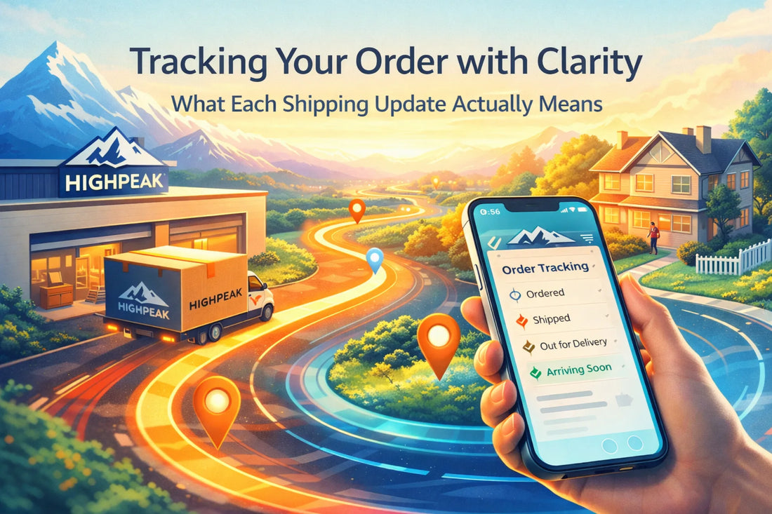 Tracking Your HighPeak Order with Clarity