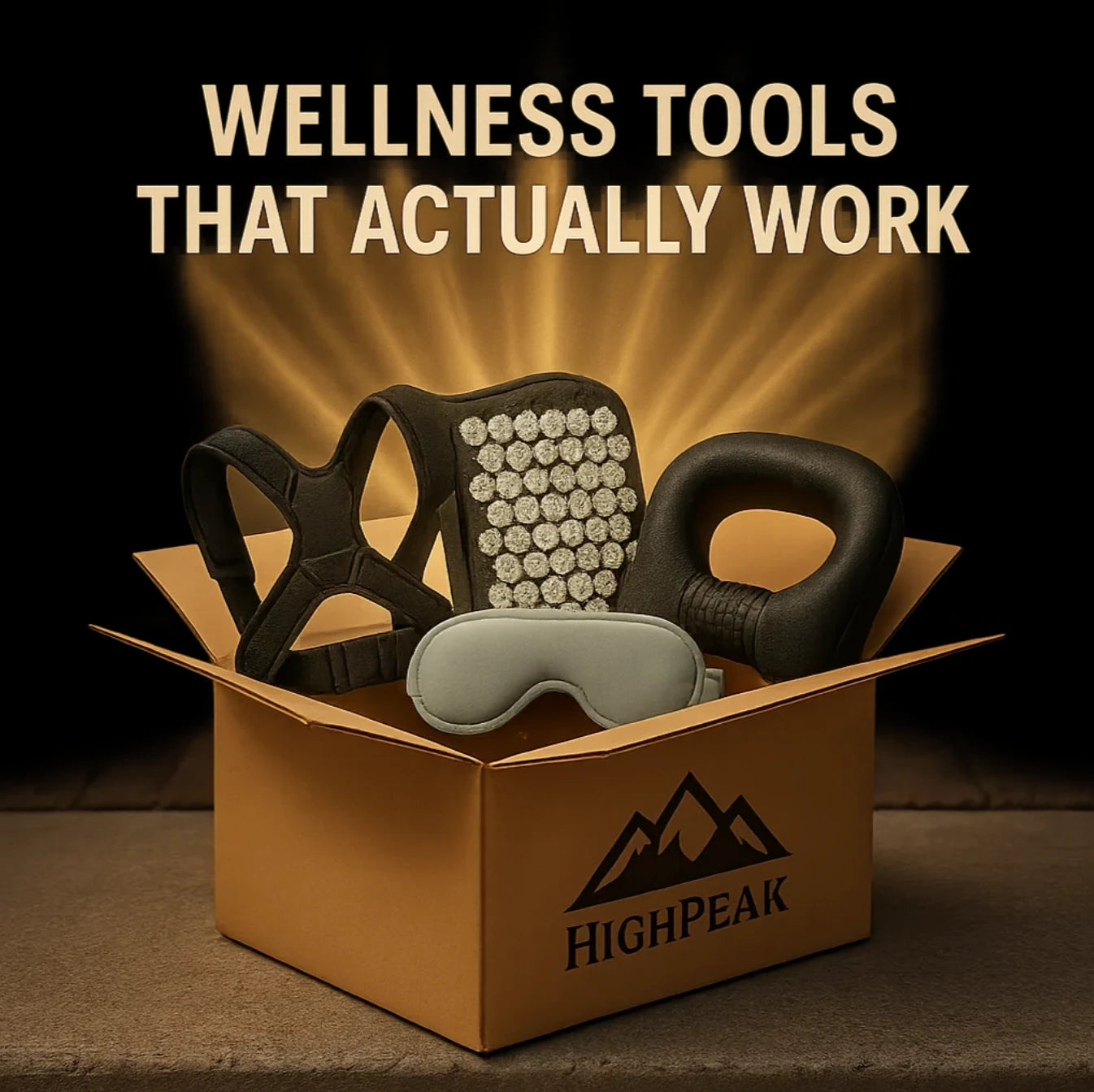 HighPeak Wellness Tools That Actually Work Logo