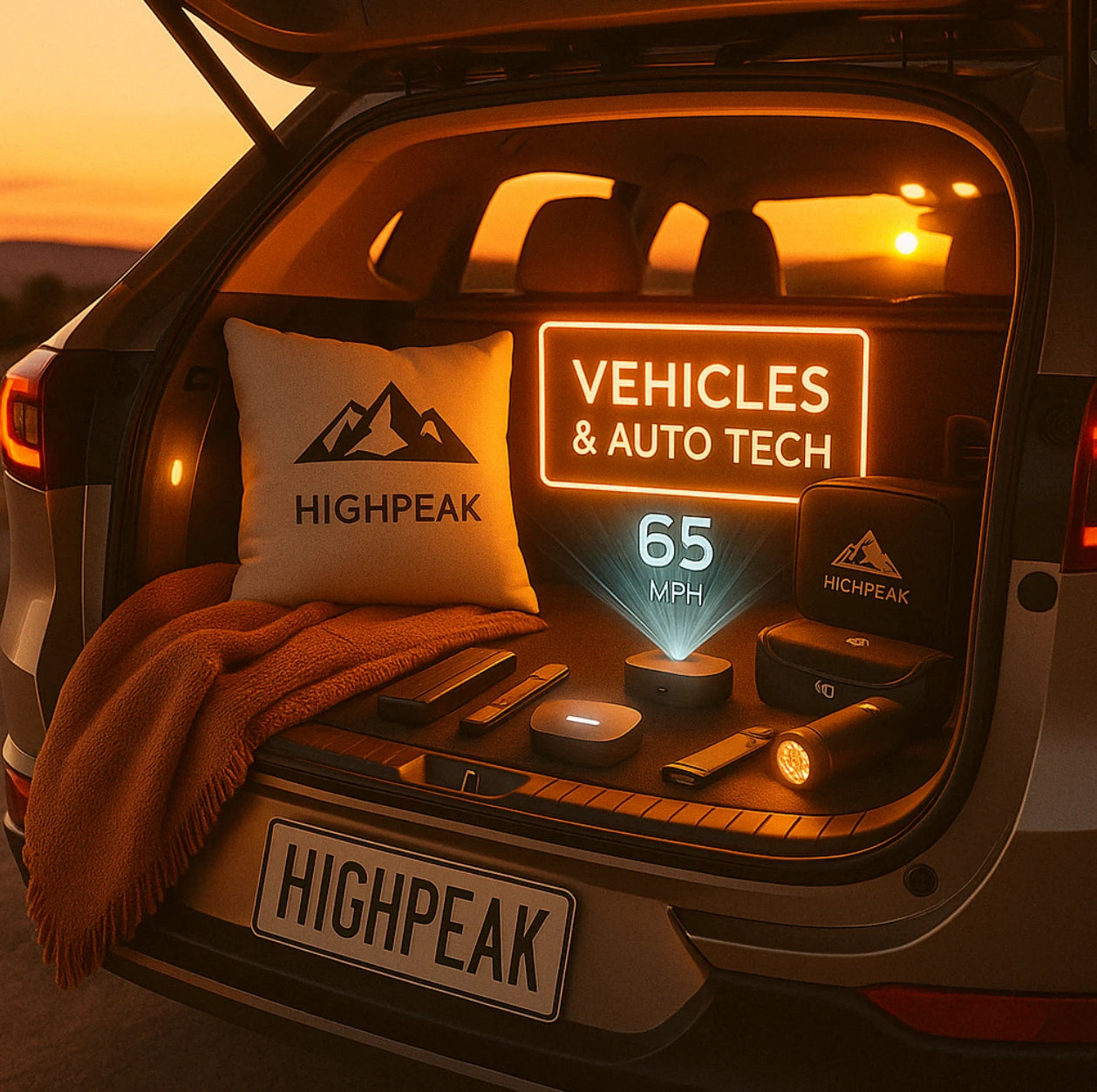HighPeak Vehicles Logo