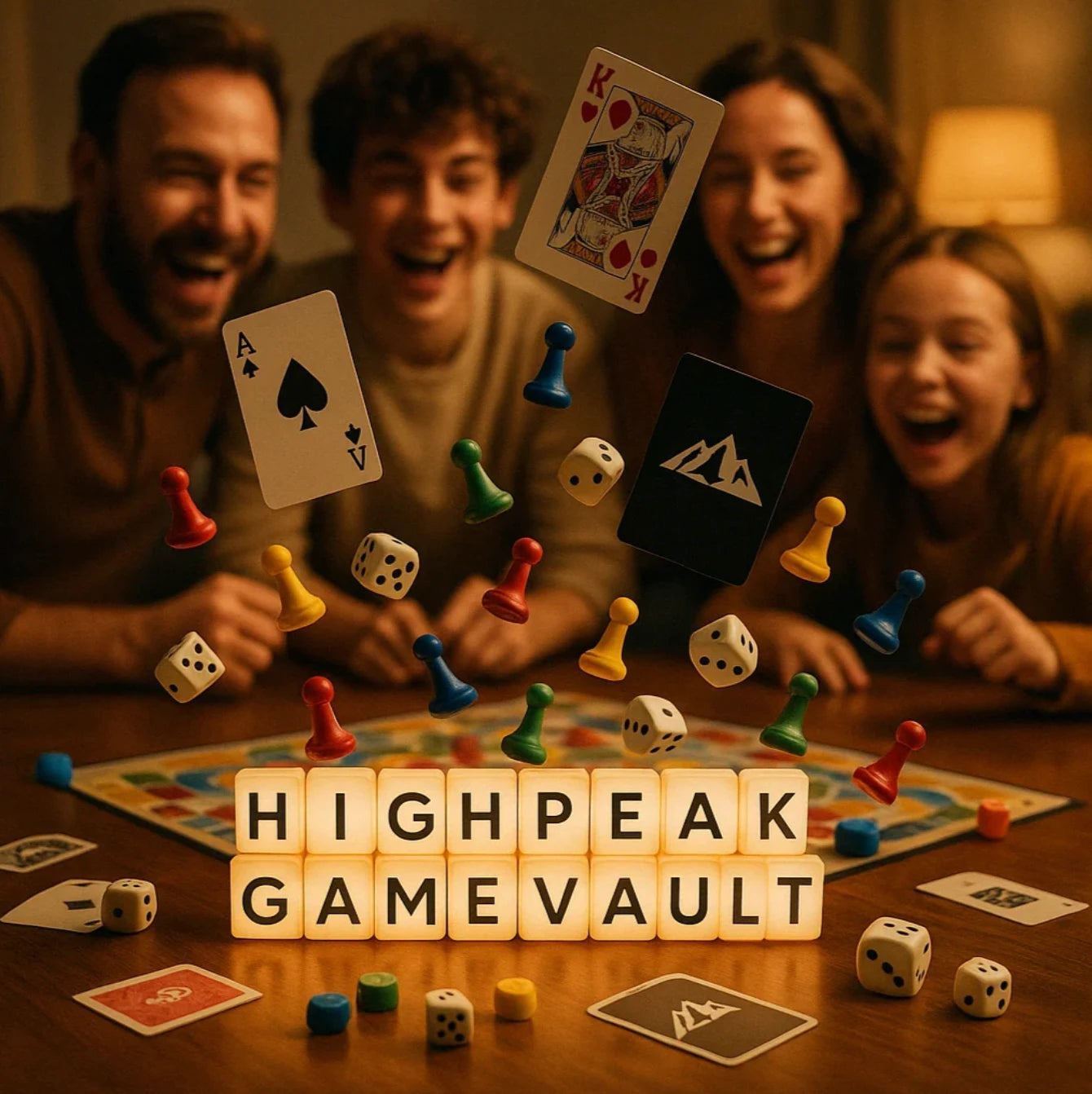HighPeak GameVault™ – Ultimate Gaming & Retro Arcade Collection