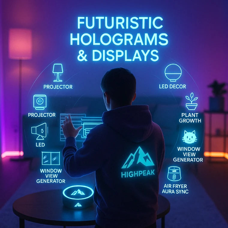 HighPeak Holograms™ Logo