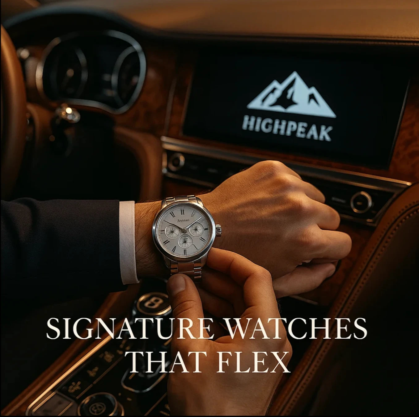 HighPeak Signature Watches That Flex Logo