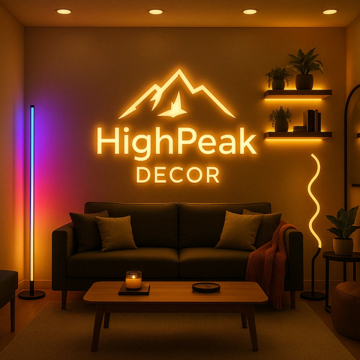 HighPeak Home Decor Logo