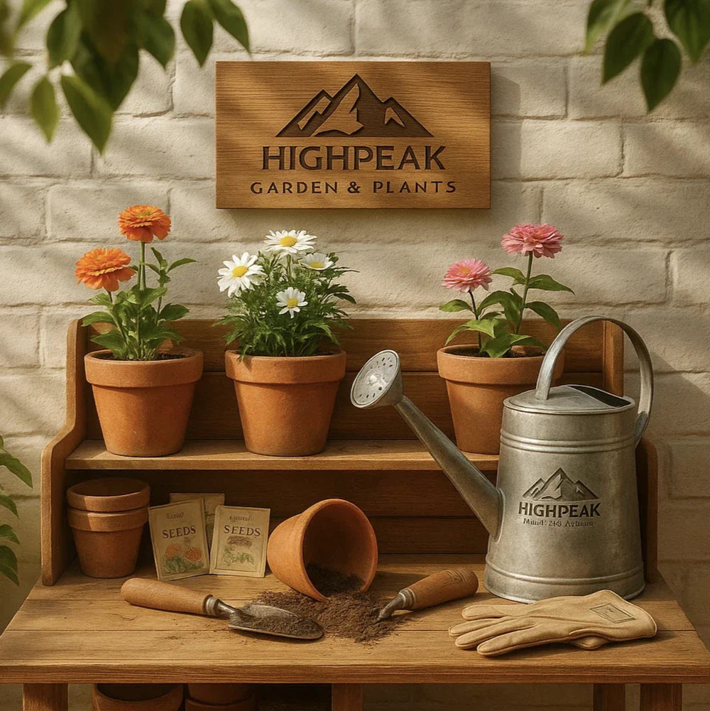 HighPeak Garden & Plants 🌱 Logo