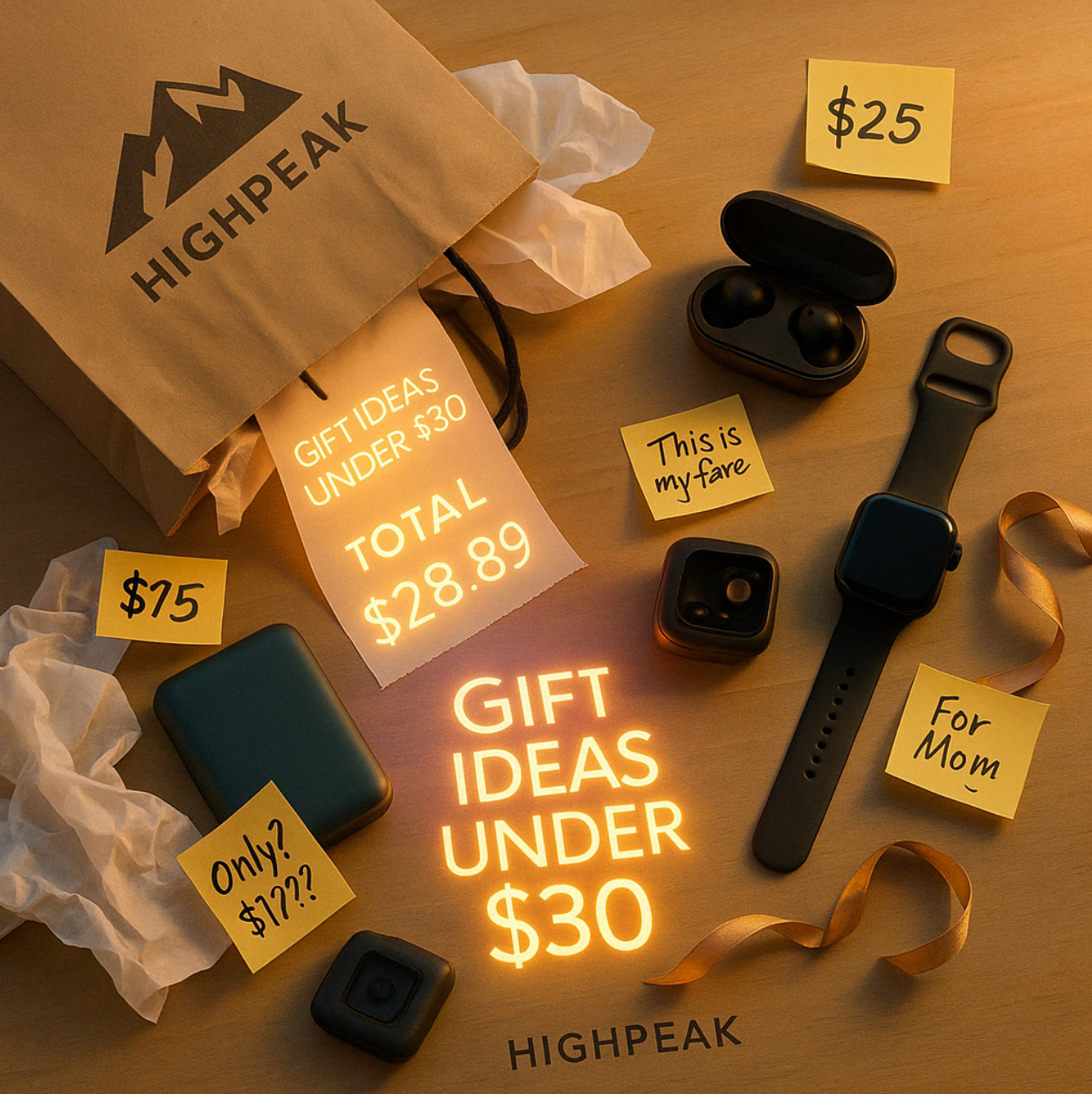 Gift Ideas Under $30 Logo