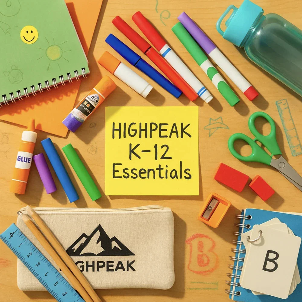 HighPeak K–12 Essentials Logo