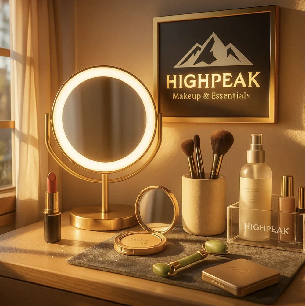 HighPeak Makeup & Essentials Logo