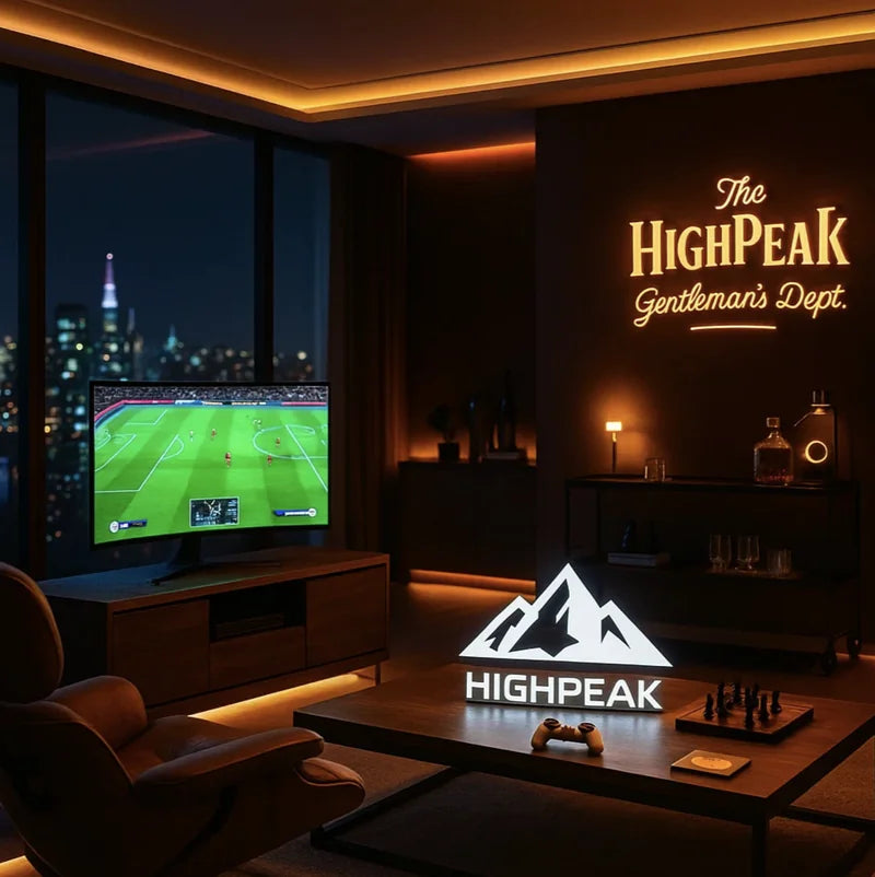 HighPeak FOR HIM Logo