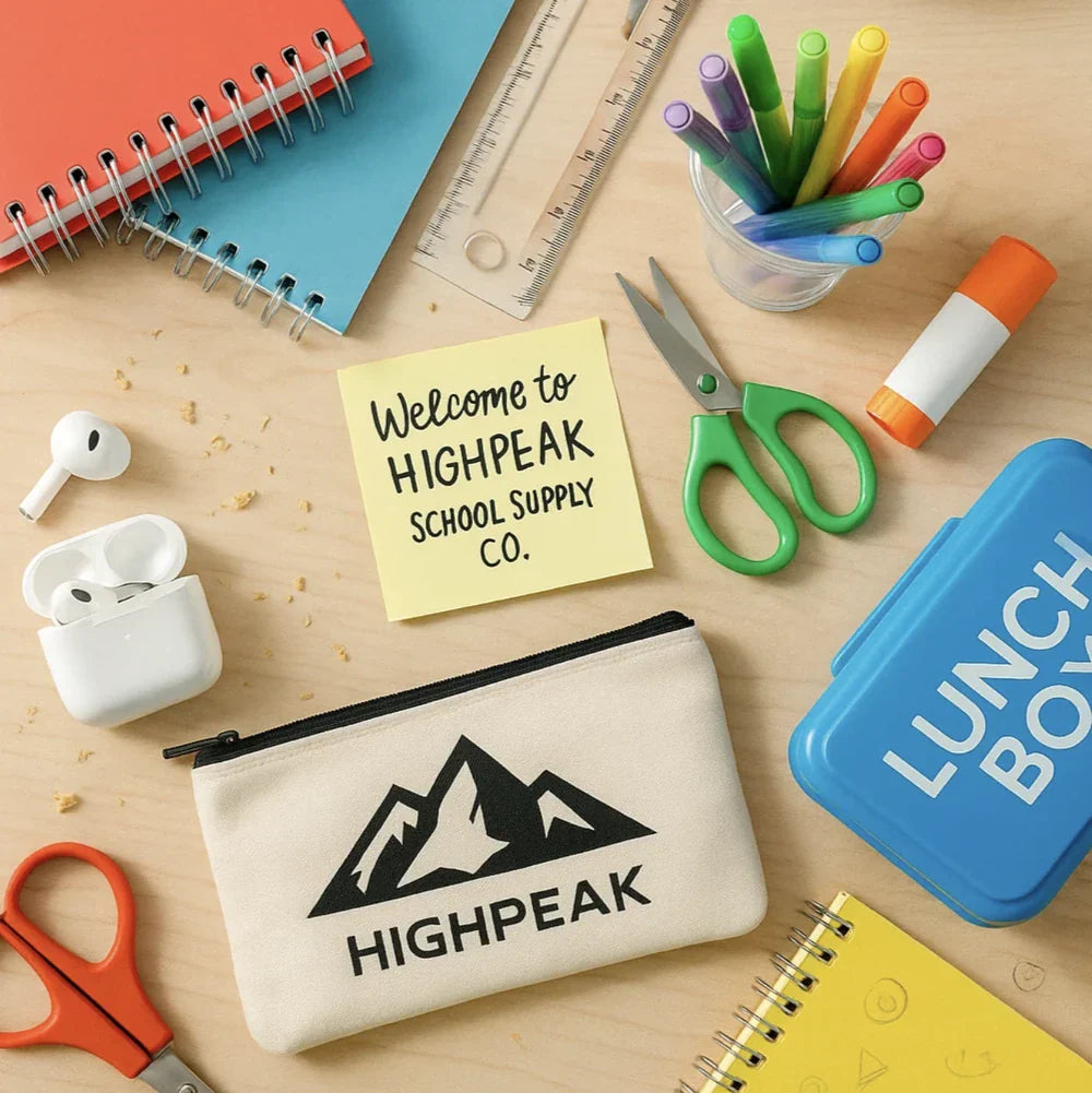 HighPeak Back to School Logo
