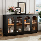 Glass Door Buffet Cabinet
