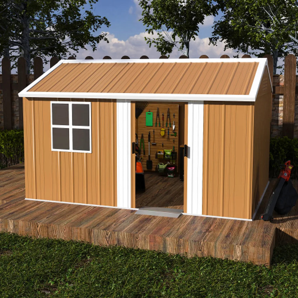 Outdoor Metal Storage Shed