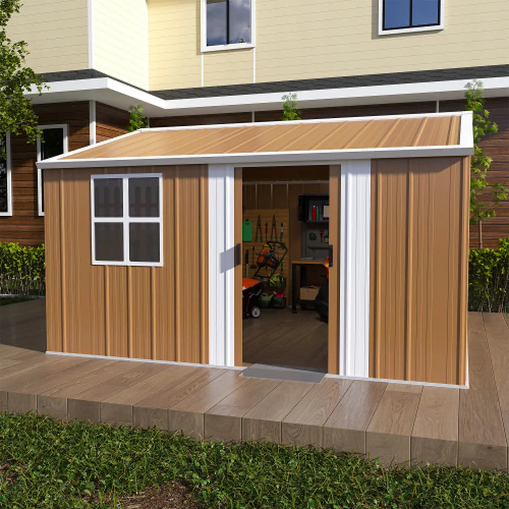 Outdoor Metal Storage Shed