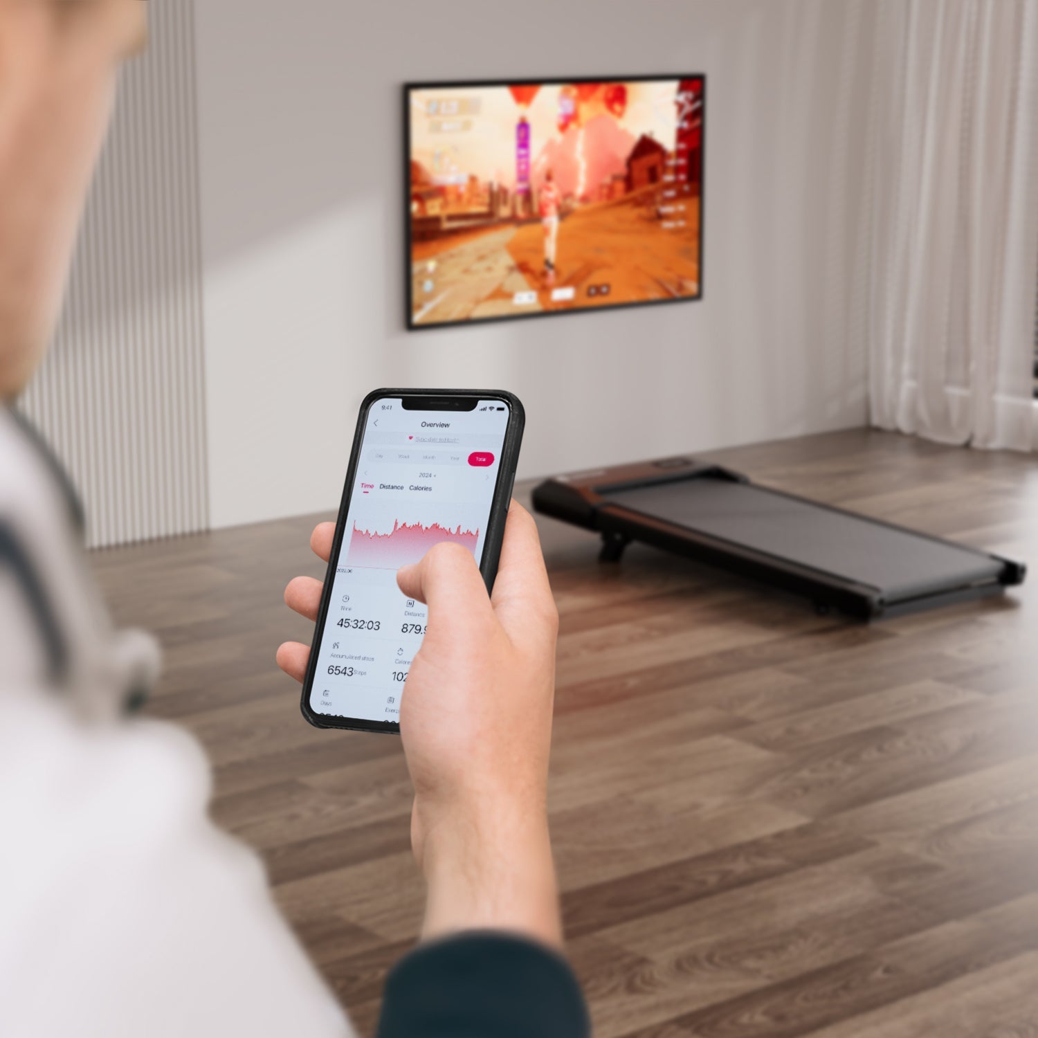 DeerRun Incline Walking Pad