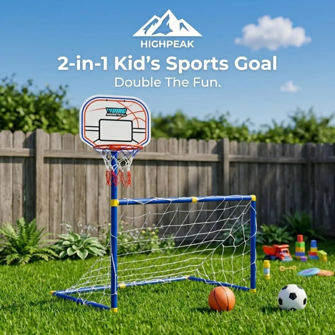 2-in-1 Kid's Sports Goal