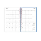 26/27 Weekly Monthly Planner open to the July 2026 monthly grid with a notes column and reference calendars.