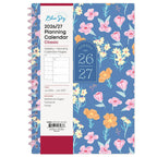 26/27 Weekly Monthly Planner with a Blue Sky retail sleeve showing July 2026–June 2027 weekly and monthly planning.
