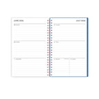 26/27 Weekly Monthly Planner open to lined weekly pages for June 29 through July 5, 2026.