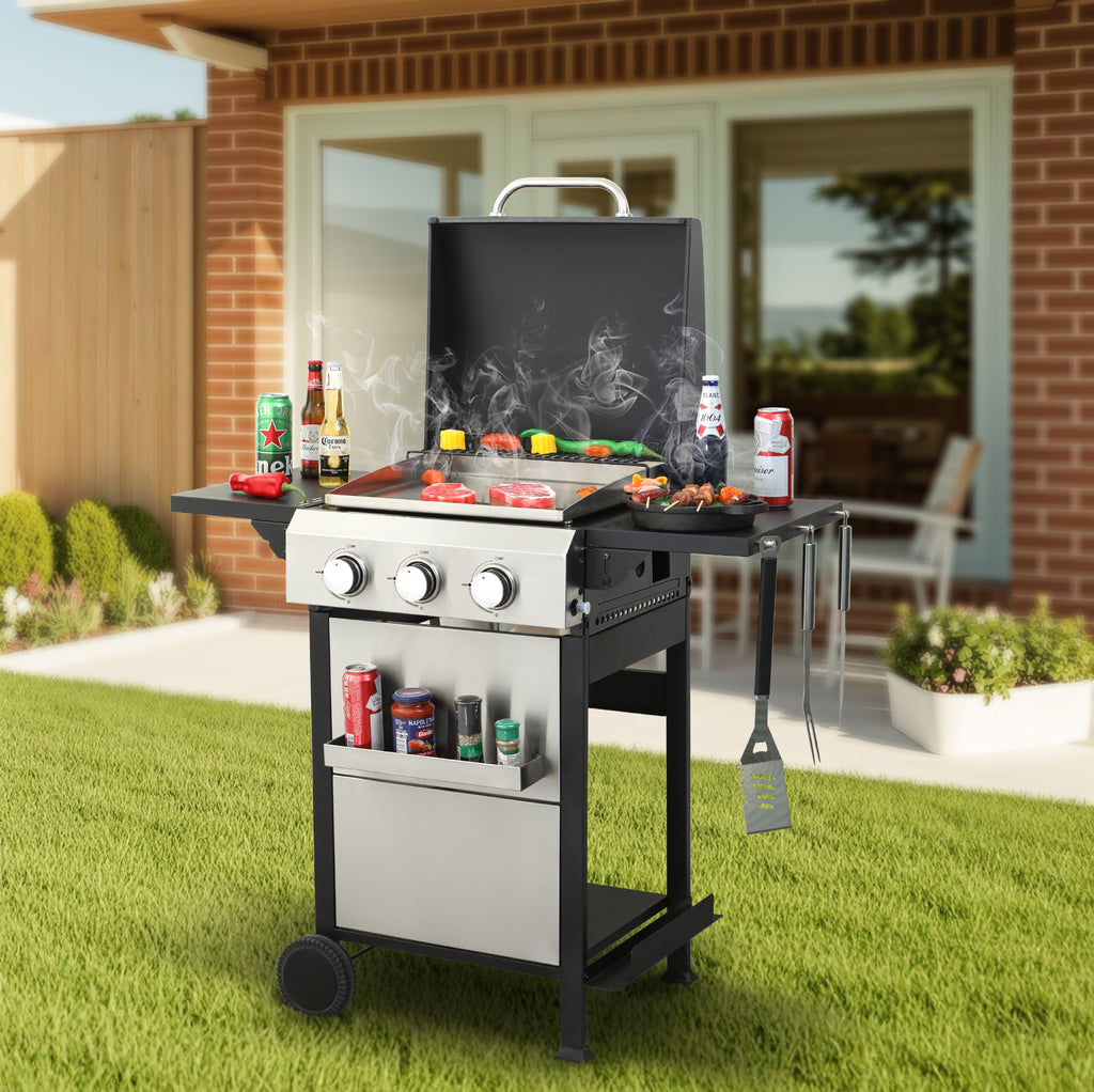 Three Burner Propane Grill