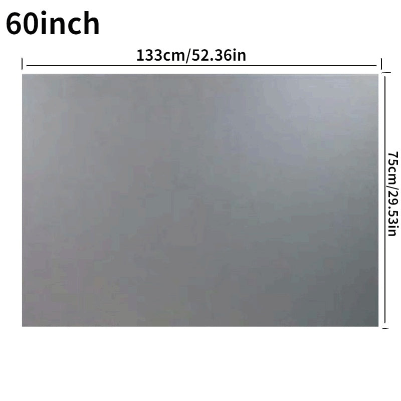 ClarityBoost Projector Screen 60-inch gray anti-glare surface ideal for clear, bright HD projections by HighPeak